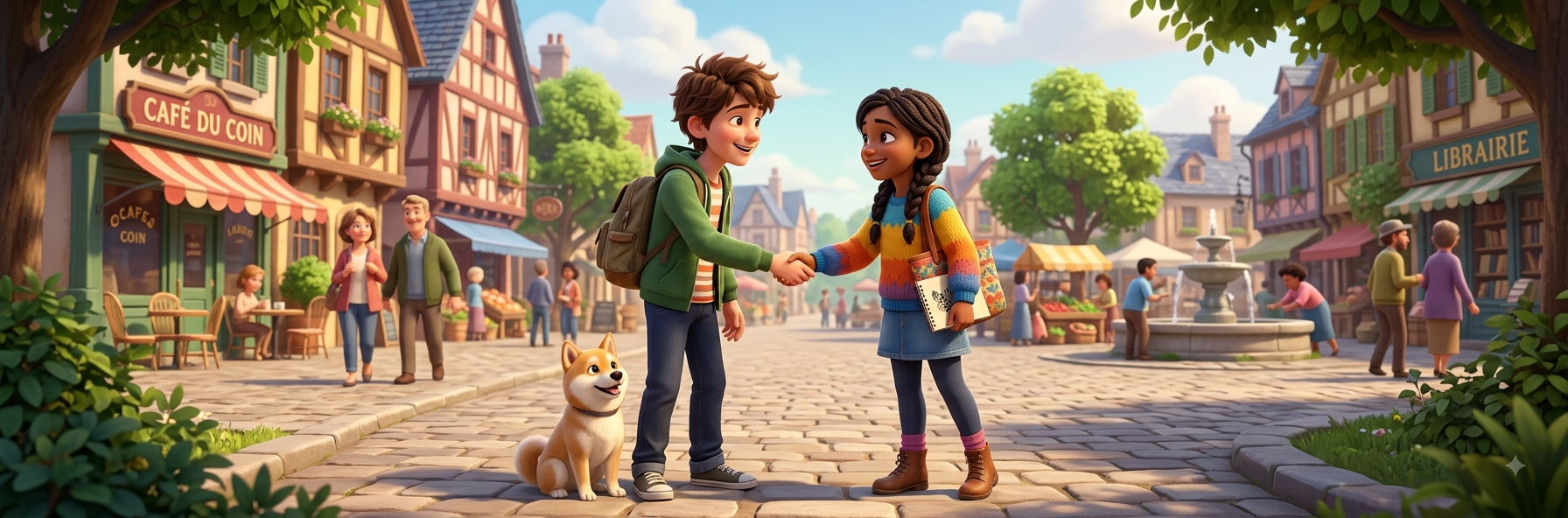 Nice to meet you illustration
