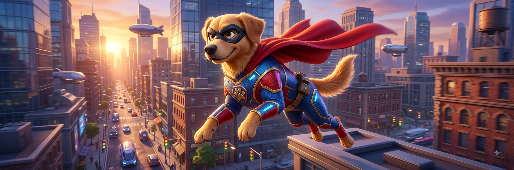 A Hero Dog illustration