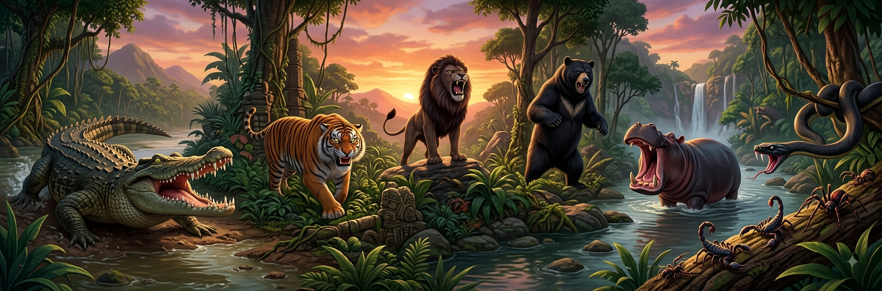 Incredible Animals illustration