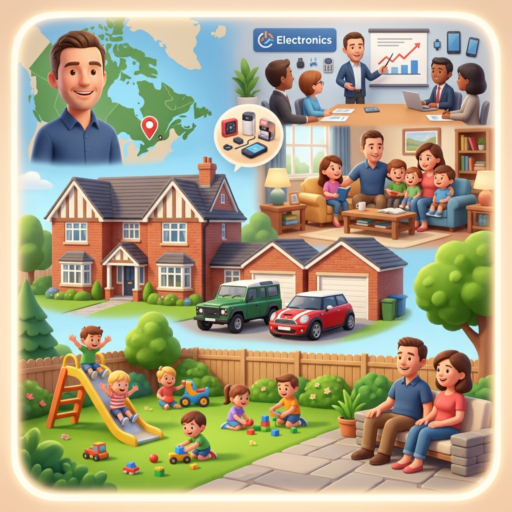 Steven Adams's family and house in Montreal, Canada